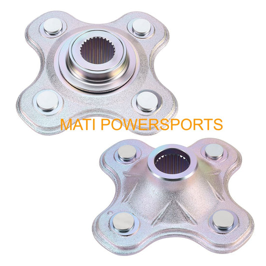 Rear Left & Right Wheel Hub for Yamaha YFM400 Big Bear 400 2x4 4x4 2000-2006 2HR-25383-01-00