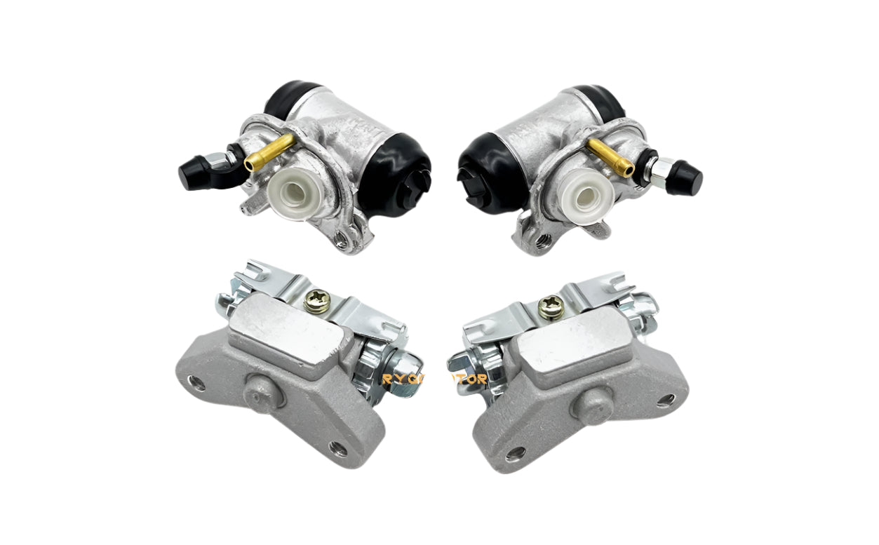 Front Brake Wheel Cylinder & Drum Adjuster For Honda TRX300 2x4 FourTrax 300 1993-2000