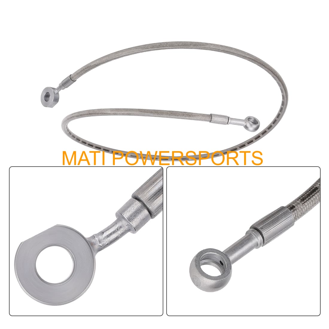 Rear Foot Brake Caliper Hose for Polaris Magnum 325 500 330 Xpedition 325 425 1910516