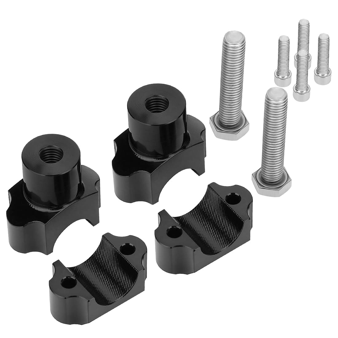 Heavy Duty 1 Inch Aluminum Alloy Motorcycle Handlebar Risers for All Motorcycle