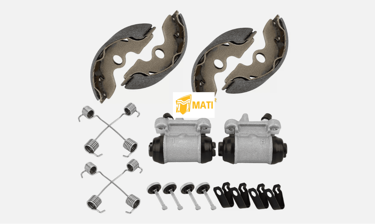 Front Brake Wheel Cylinder & Shoes Kit for Honda FourTrax 300 TRX300 2x4 1993-2000 45370-HC4-505