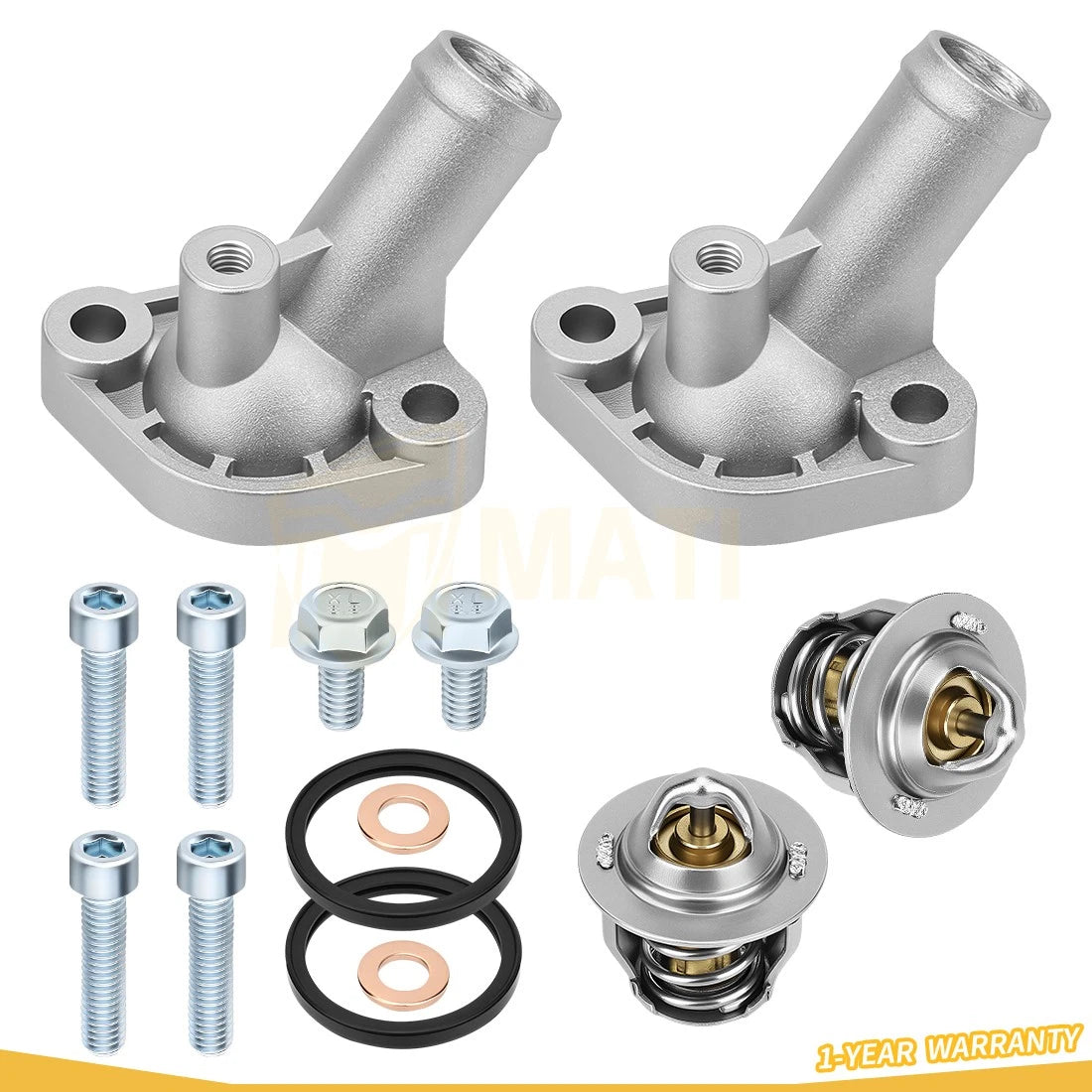 2Pcs Thermostat Cover Set For Can-Am Outlander Renegade Commander 2003-2024 420222691