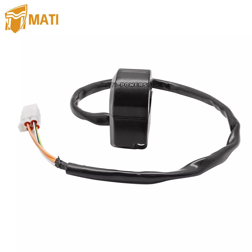 Left Handlebar Start Stop Kill Switch for Suzuki QuadSport Z90 LT-Z90 2007-2023 37400-08H10