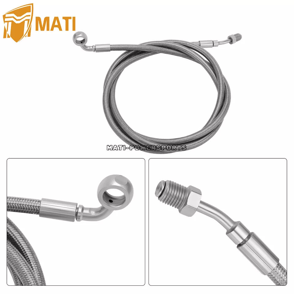 Front Brake Hose Line for Polaris Ranger 500 570 ETX 2015-2022 1912285