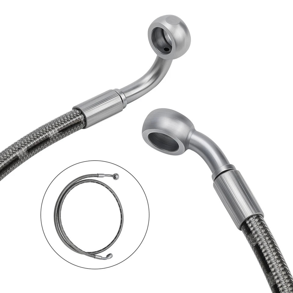 Front Left Right Brake Hose Line For Polaris Ranger 500 570 570-4 Crew ETX EV 2015-2022 1912283 1912284