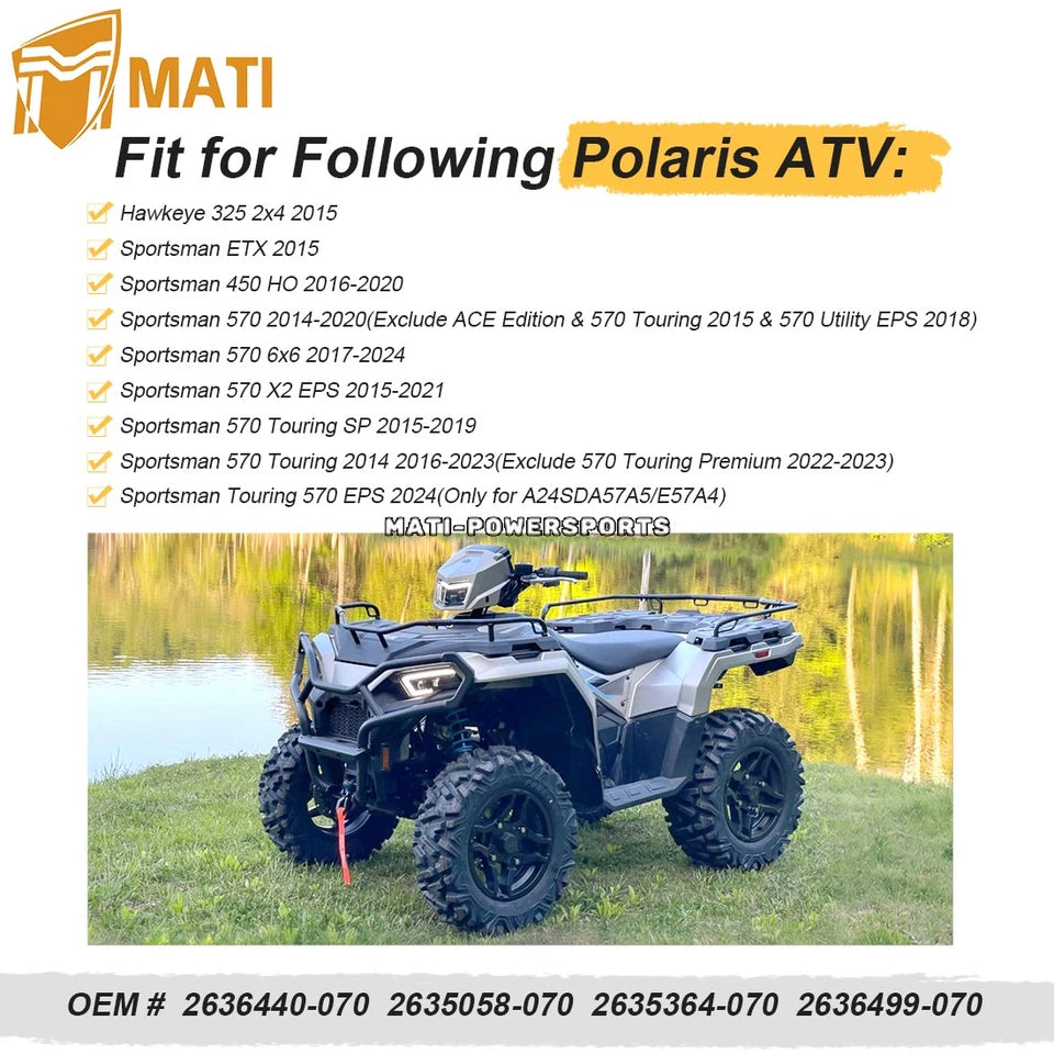 Front Storage Rack Assembly For Polaris Sportsman 570 Touring 450 HO ETX 2015-2023 2636440-070