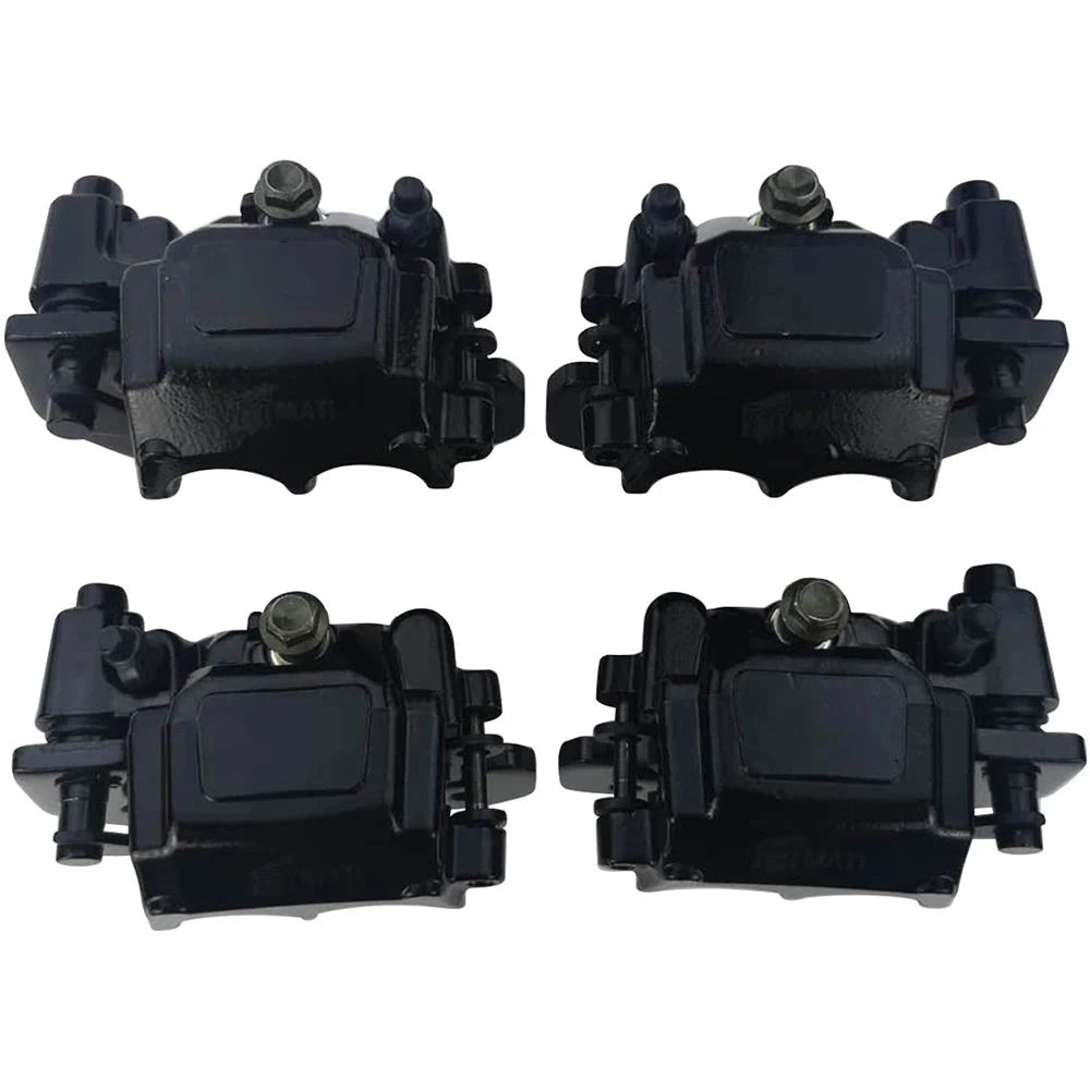 4PCS Front Rear Left Right Brake Caliper Assembly with Pads for Can-Am Renegade 500 570 800 850 703500970 703500969