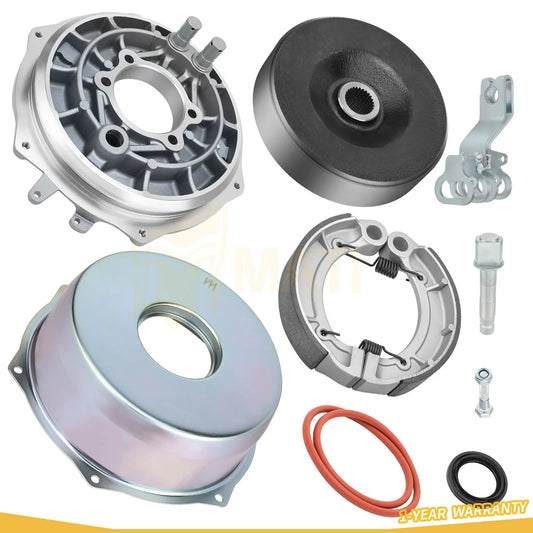 Rear Brake Plate Cover Drum Hub Seal Kit For Yamaha YFM250 YFM350 YFM400 A/F 5VH-F5321-01-00