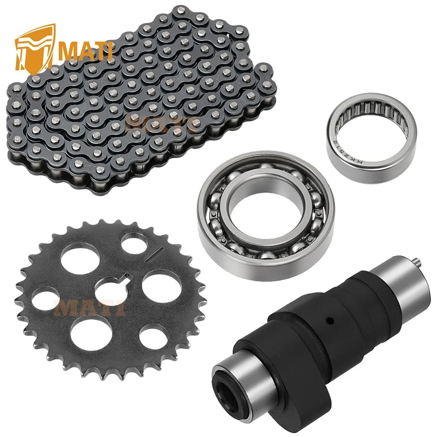 Camshaft & Cam Chain Gear Bearing Kit For Yamaha YFM350 YFM350X Moto-4 Wolverine Warrior Big Bear 350