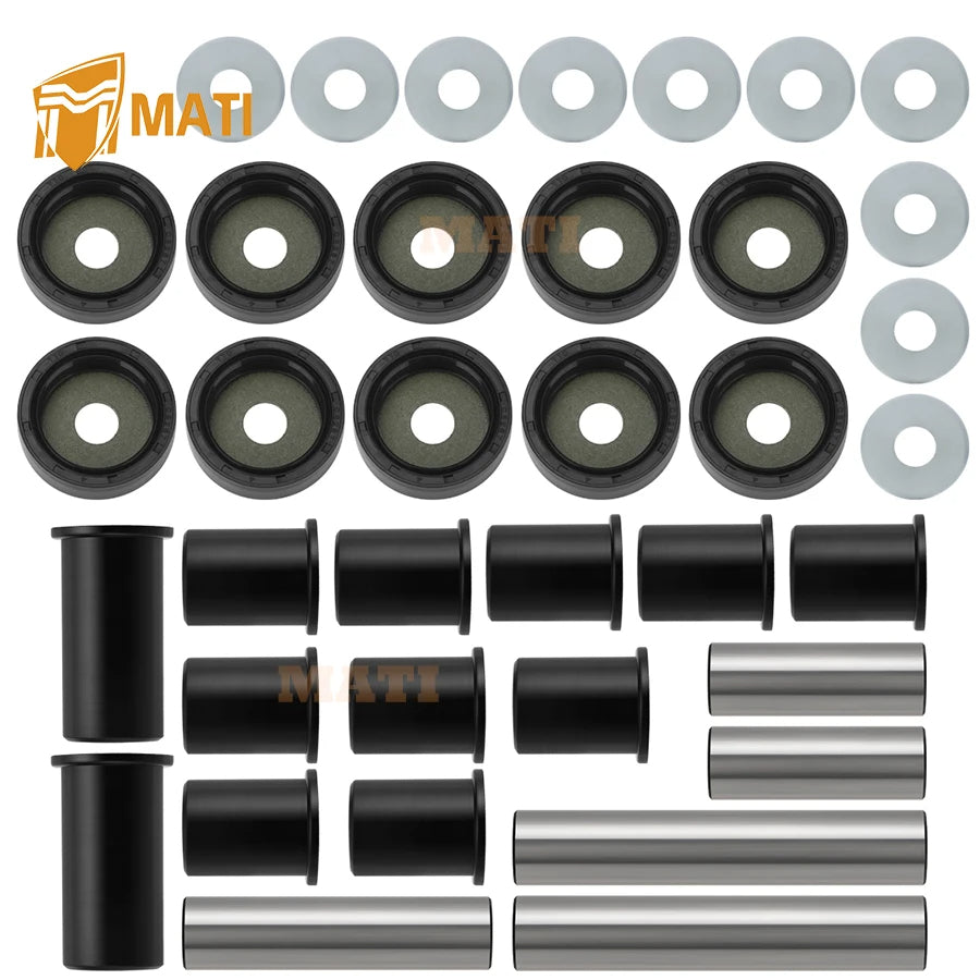 Rear A-Arm Suspension Bushing Rebuild Kit For Suzuki KingQuad 450 LTA450X 700 LTA700X 4x4 51236-40B00