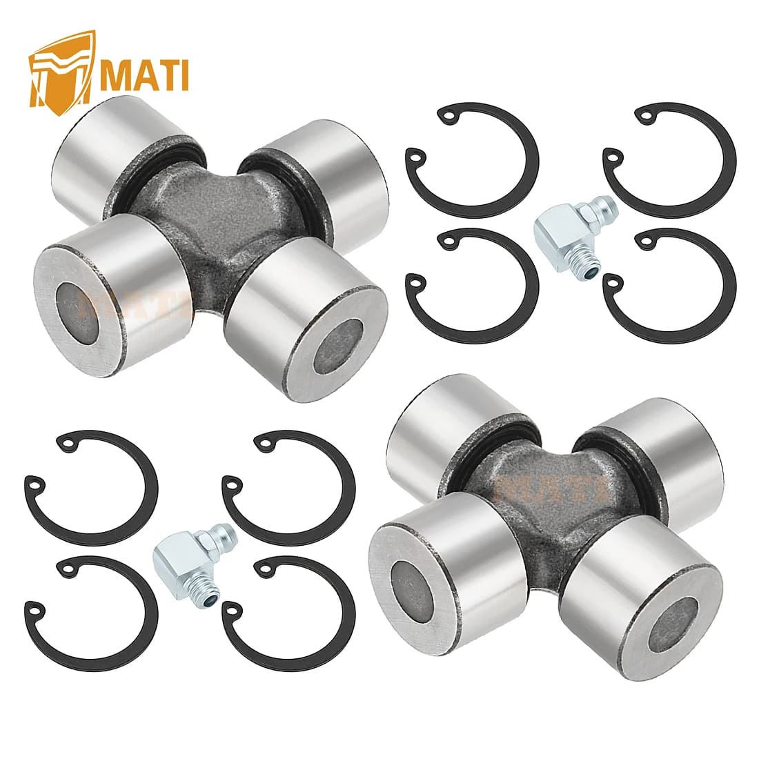 2Pcs Rear Driveshaft U-Joint Set for Can-Am Outlander Commander Traxter Quest 500 715900186