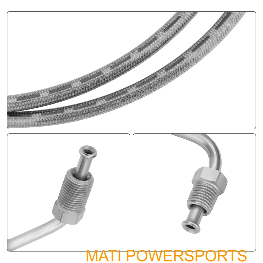 Rear Left Or Right Brake Hose Line For Polaris Ranger 425 500 TM 650 2000-2004 1910493 1910494