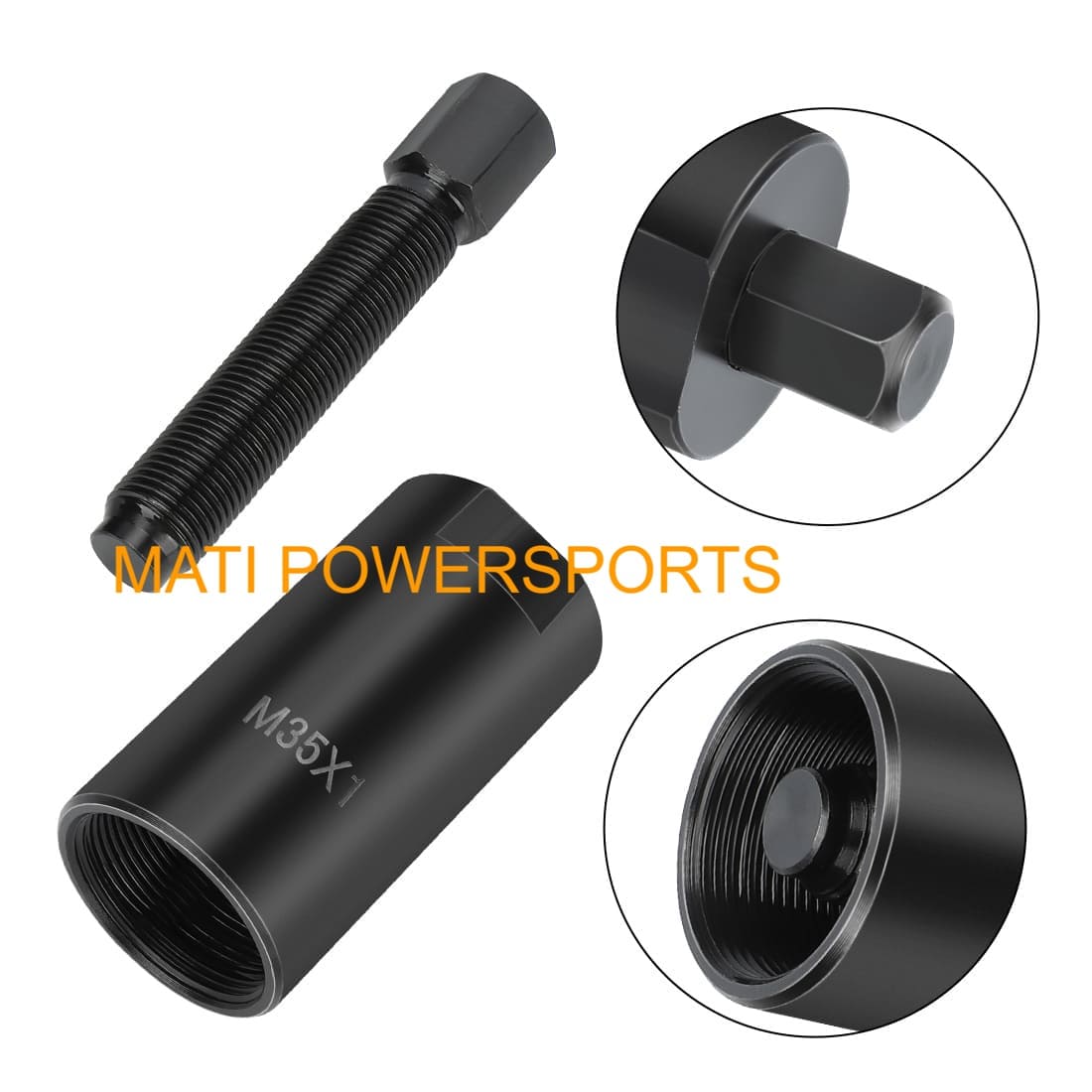 Starter Clutch Gear Bearing Gasket Flywheel Puller Kit For YAMAHA Kodiak Wolverine Rhino 450 Grizzly 400