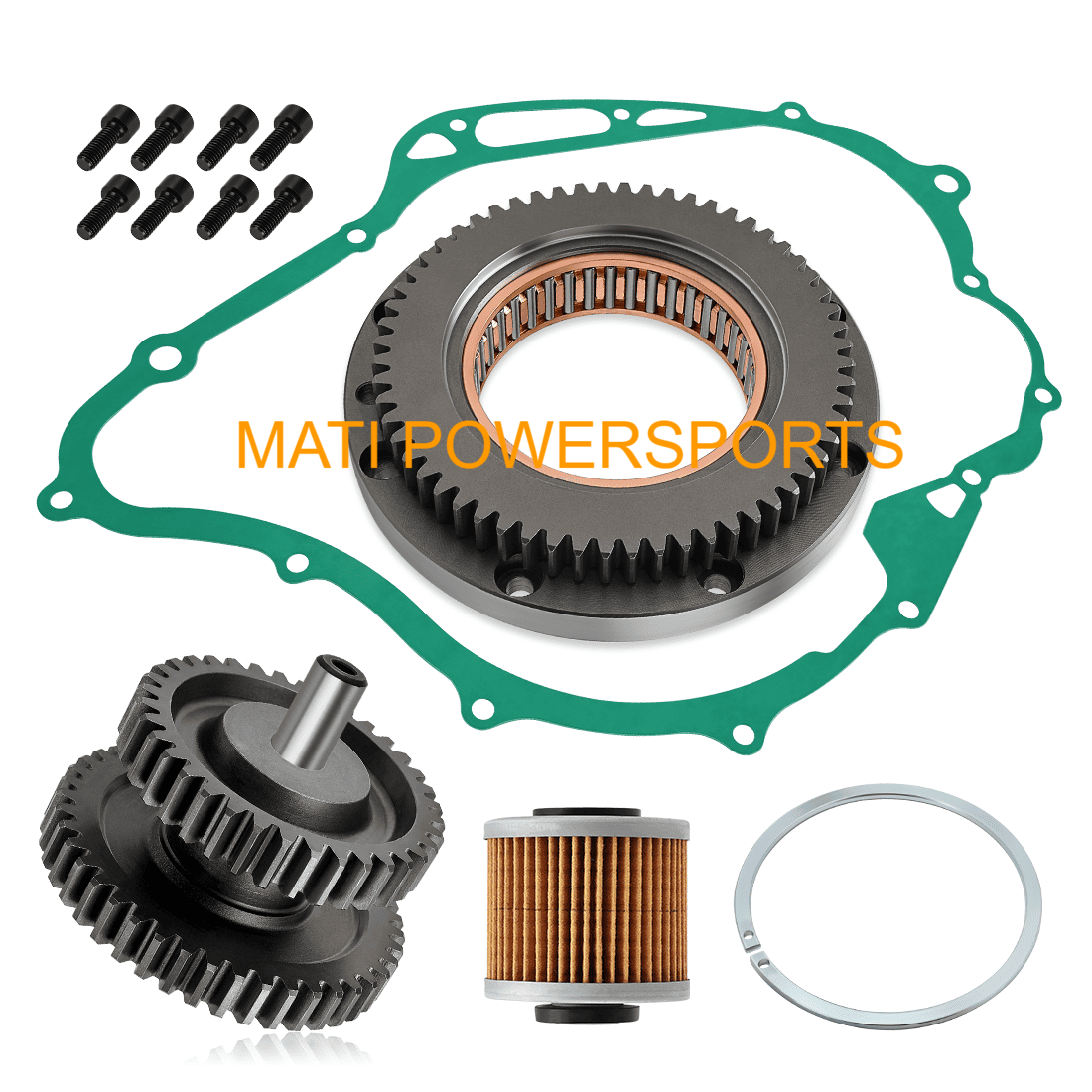 Starter Clutch & Idler Gear Shaft Gasket for Yamaha V-Star 1100 XVS1100 XVS1100A XVS1100AT