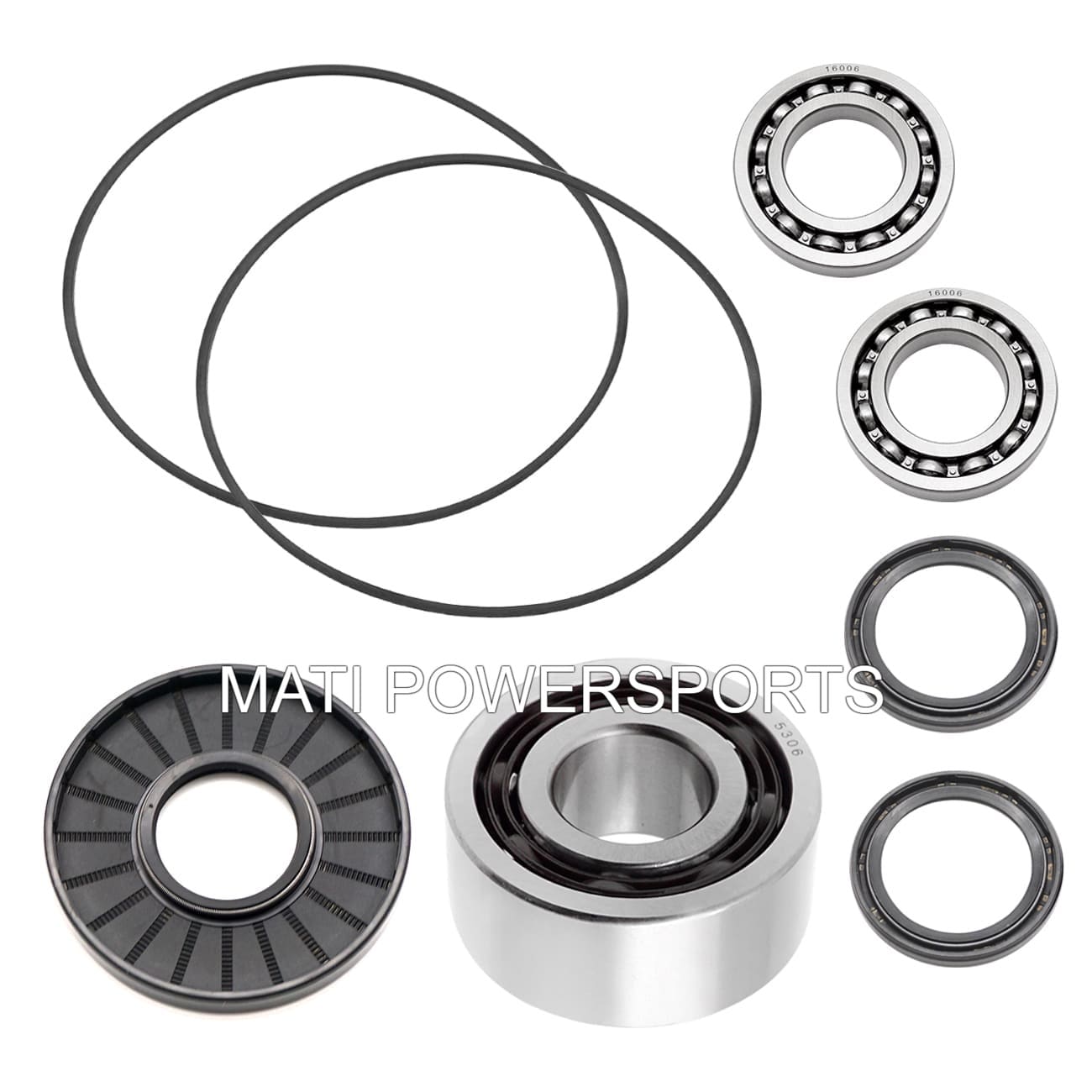 M MATI Front Differential Bearing Seal Kit For Polaris RZR 570 800 900 1000 Brutus HDPTO General 1000