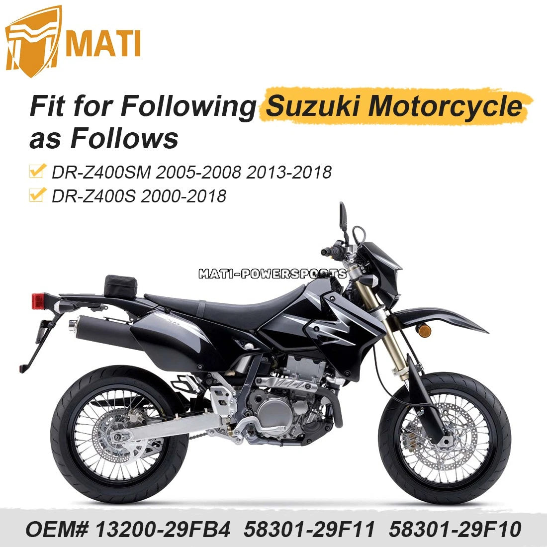 Carburetor Carb With Cable For Suzuki DR-Z400S DR-Z400SM 2000-2018 13200-29FB4