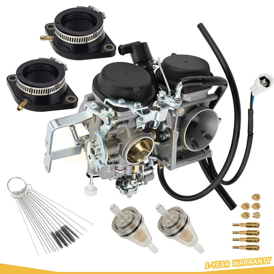 Carburetor & Intake Boot For Yamaha V Star 1100 Custom Classic Silverado XVS1100 1999-2005 5EL-14900-21-00