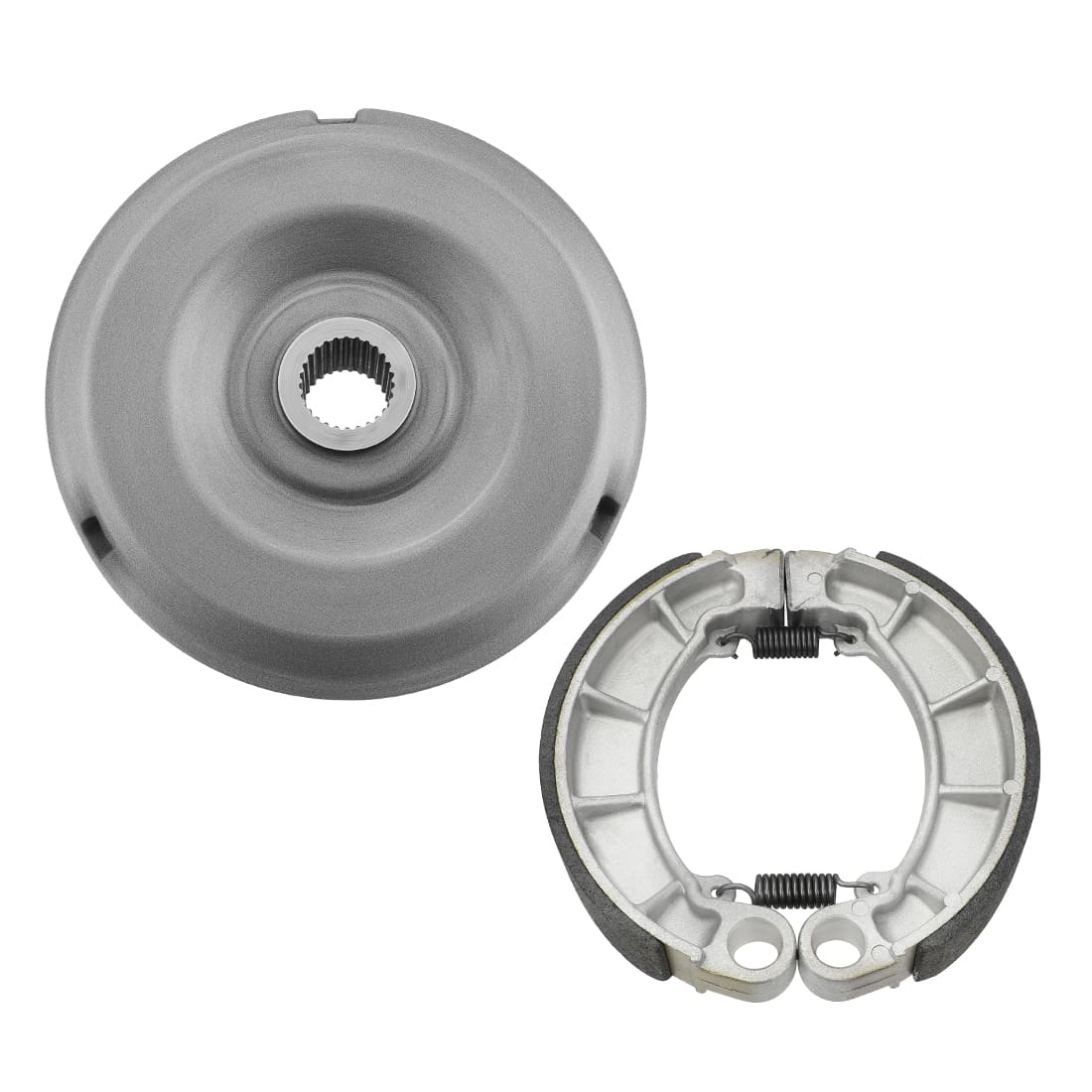 Full Rear Brake Kit Drum Hub Plate Cover Shoes Bearing Seals Assy Fit For Honda Rancher 350 Trx350FE/FM/TE/TM 2000-2006