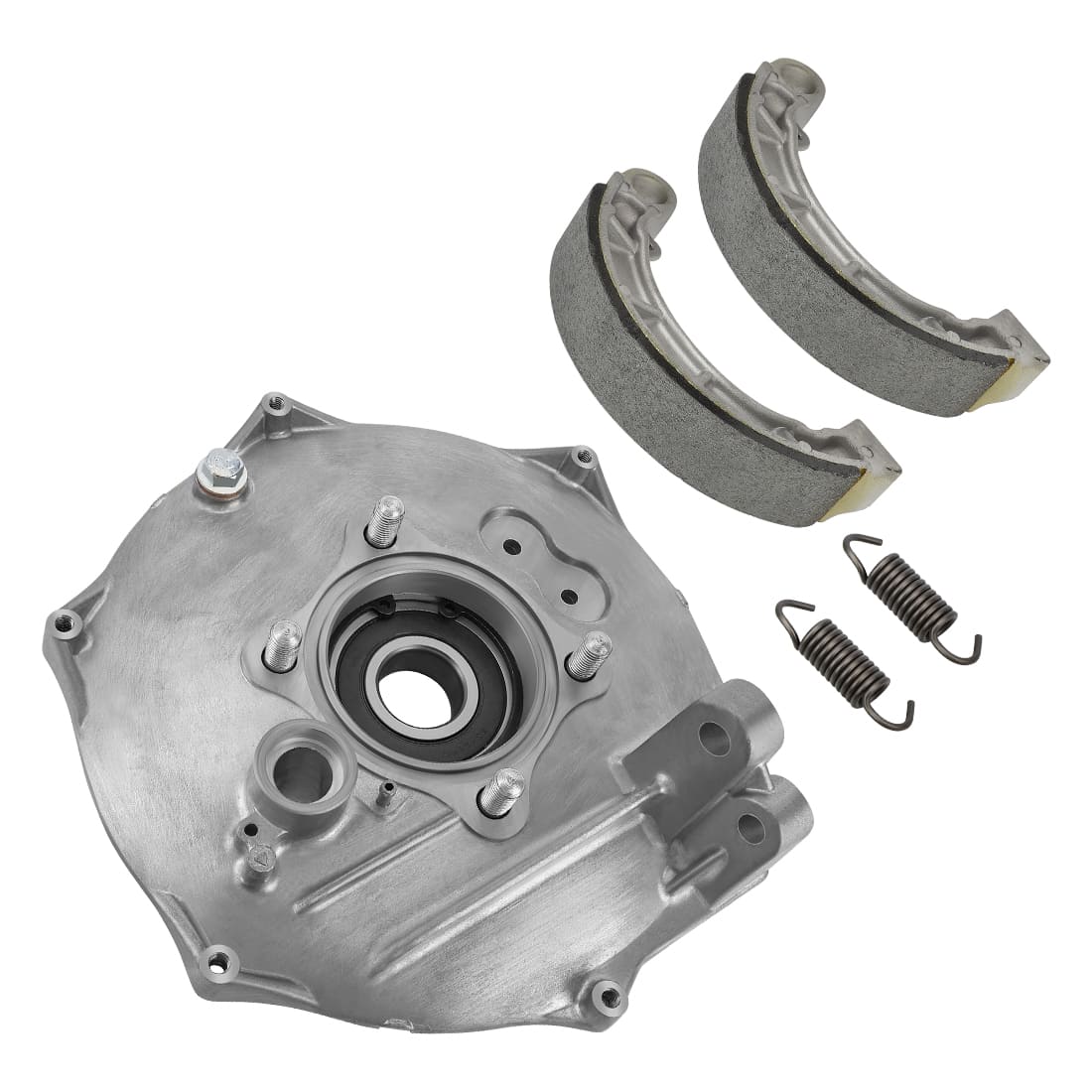 Rear Brake Backing Plate & Shoes Kit for Honda Rancher 420 2014-2024