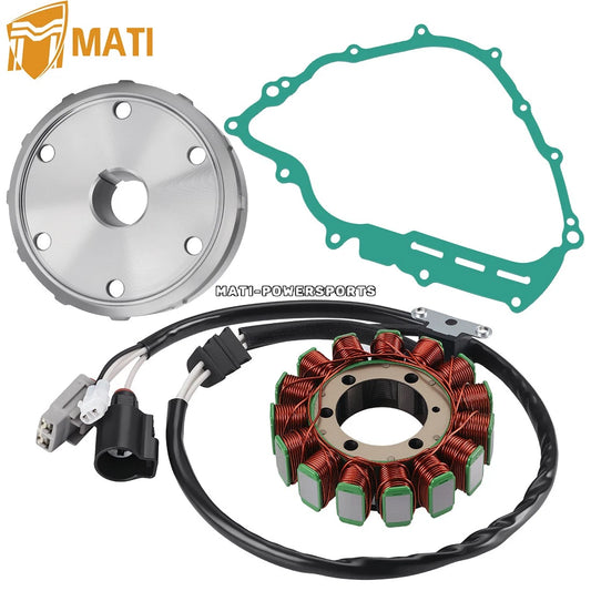 For Yamaha Rhino 700 Stator & Flywheel Kit 2008-2013 YXR700F 3B4-81450-00-00