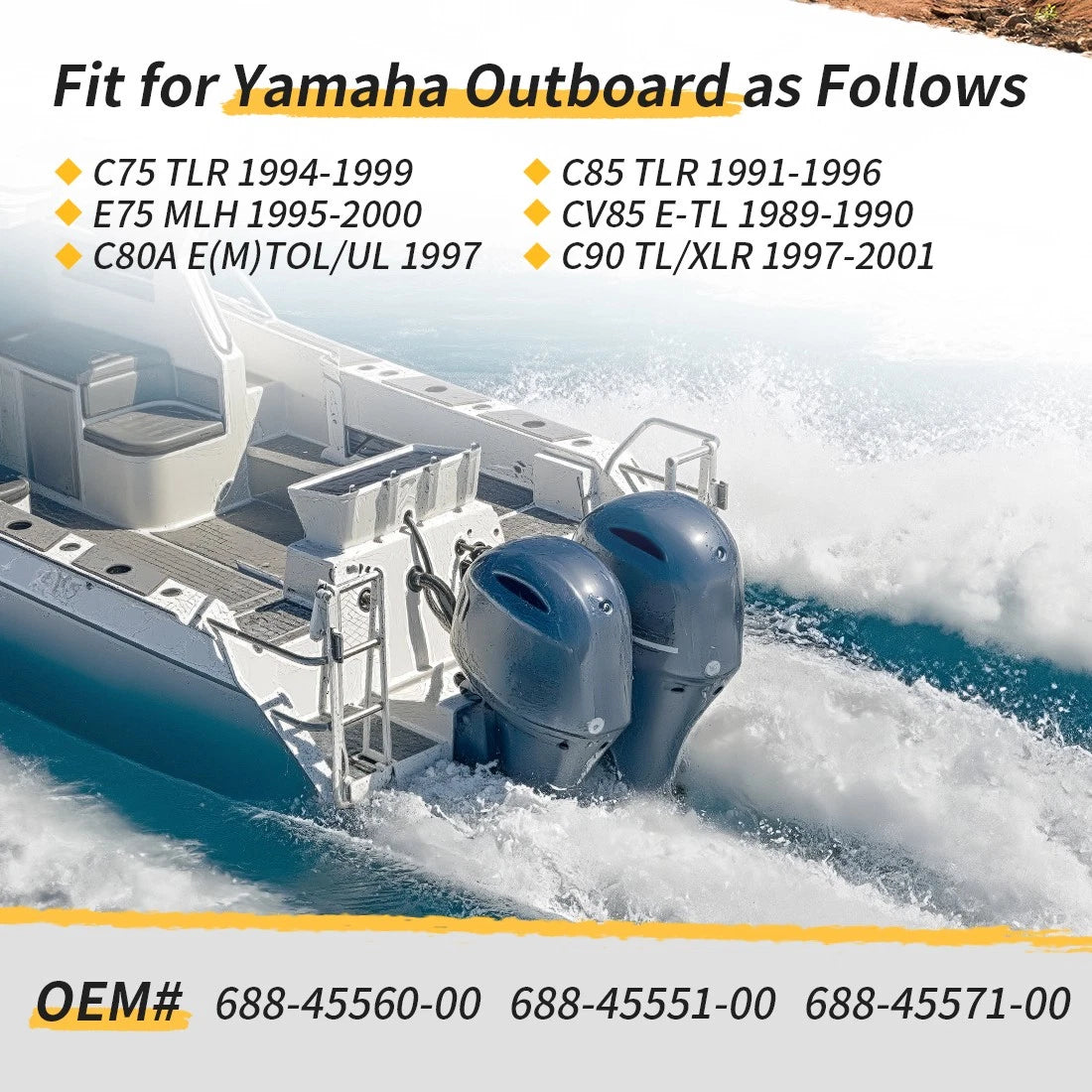 Forward & Pionion & Reverse Gear Set For Yamaha Outboard 75HP 80HP 85HP 90HP 1989-2001 688-45560-00 688-45551-00 688-45571-00