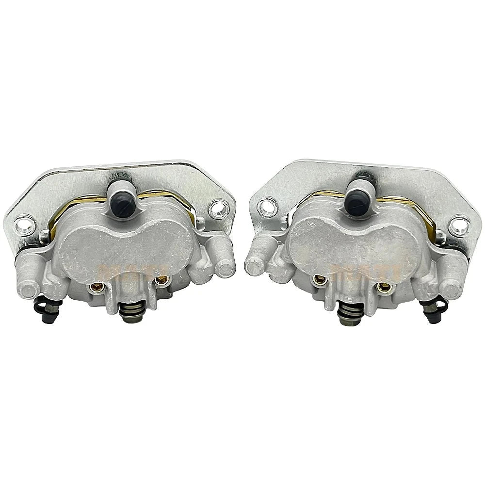 Front Brake Caliper for Yamaha Viking 700 Wolverine X2 X4 YXC/YXM700 850 YXE85/YXF85 2014-2022 - OEM : 1XD-2580T-00-00, 1XD-2580U-00-00