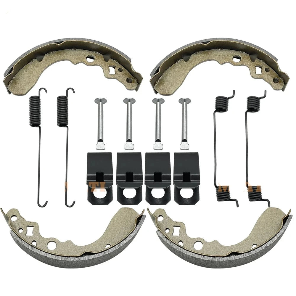 Front Brake Shoes Springs Pins for Suzuki QuadRunner 250 LTF250 LT4WD LTF250F 1988-2002 54400-19830