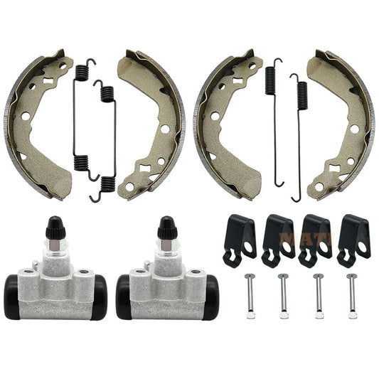 Front Brake Wheel Cylinders Shoes Springs Pins for Suzuki King Quad KingQuad 250 300 54540-19B00 54400-39840 Default Title