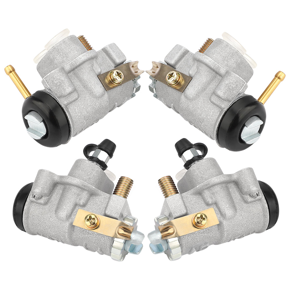 Front Left & Right Brake Wheel Cylinders For Honda Fourtrax 300 Rancher 350 TRX300FW TRX350 45330-HC5-006 45310-HC5-006