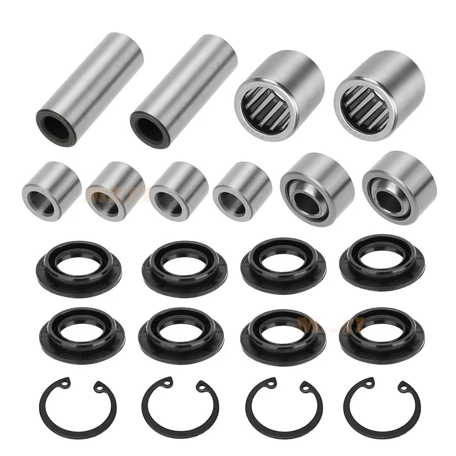 Front Upper Lower A-Arm Bearing Seal Shaft Rebuild Repair Kit for Kawasaki KFX450R 2008-2014 KFX700 2004-2011 59266-0013