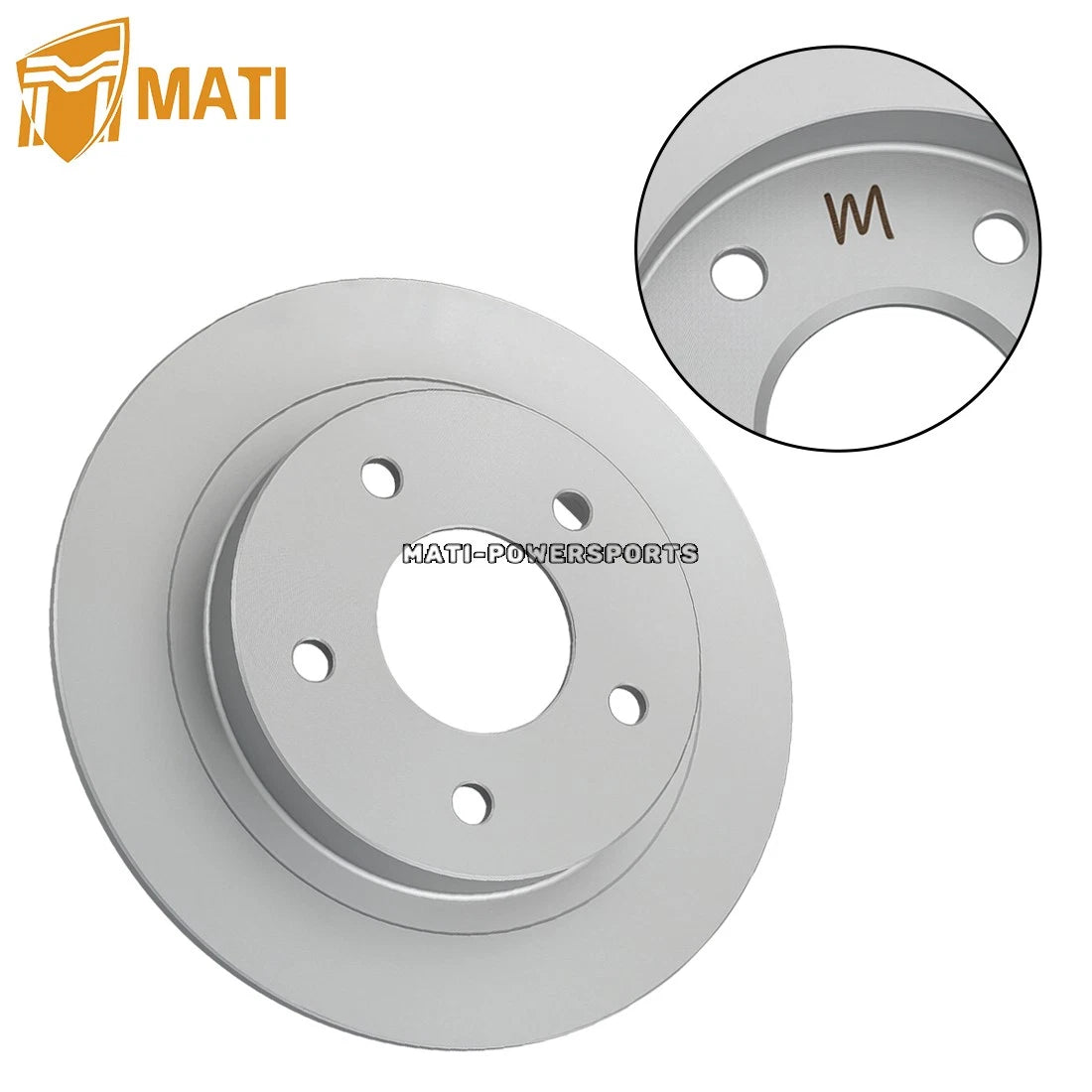 Rear Brake Rotor For Polairs RZR Pro Turbo R S 2023-2025 XPEDITION ADV XP 1914169