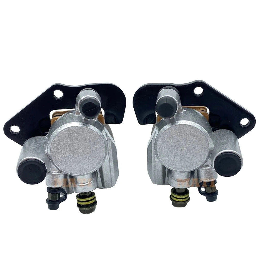 Front Left Right Brake Caliper with Pads for Kawasaki Prairie 300 360 400 KVF300 KVF360 KVF400 43080-5135 43080-5136