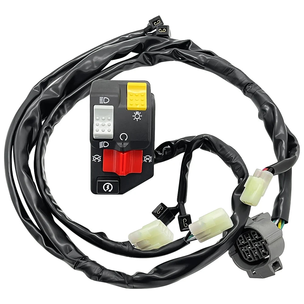 Handlebar Engine Control Switch Button Start Kill Stop Headlight for Honda TRX300EX/X 2007-2009 35150-HM3-A71
