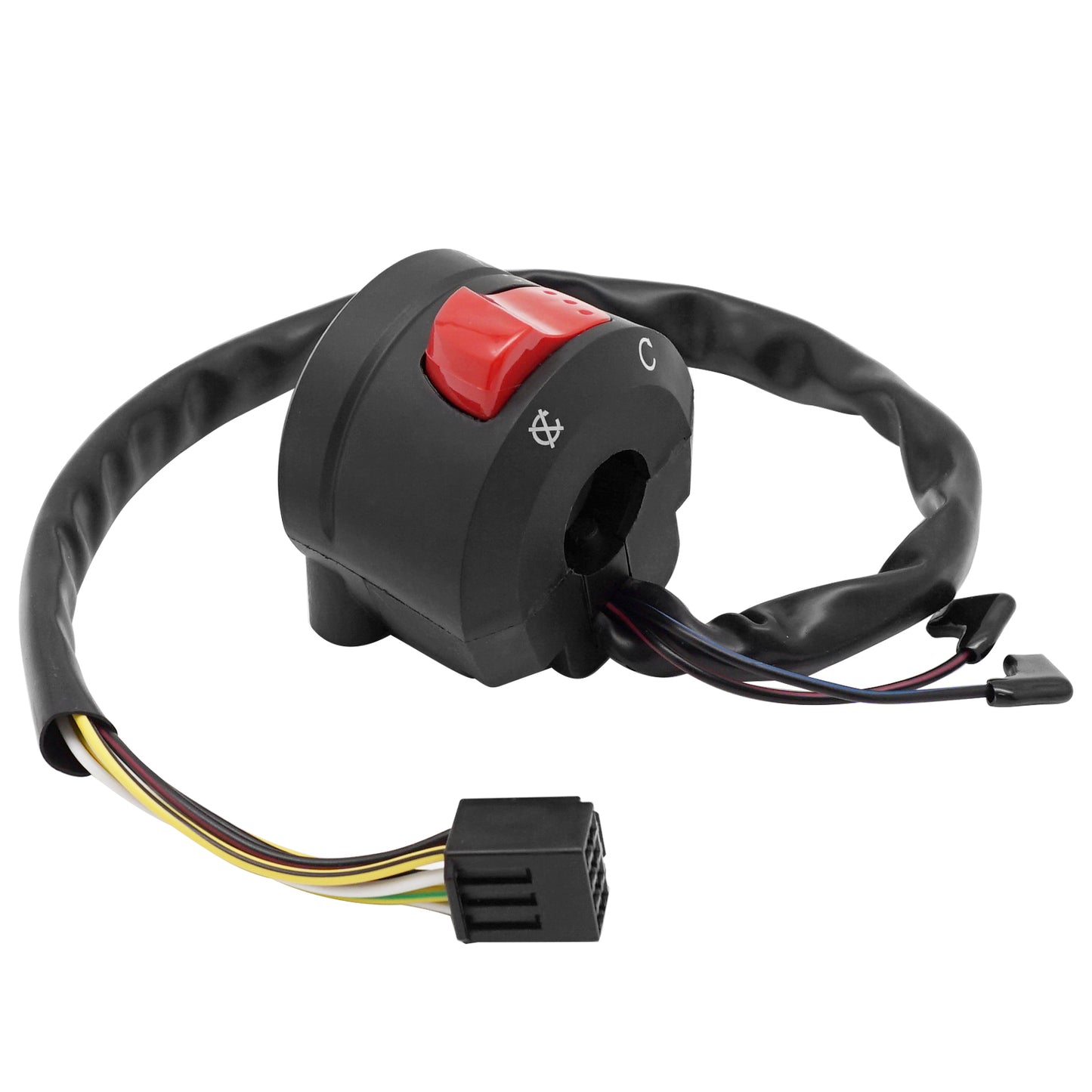 Handlebar Control Switches Start Kill Stop Button for Suzuki GSXR600 GSX-R600 GSXR750 GSX-R750 2006-2007 37200-01H30