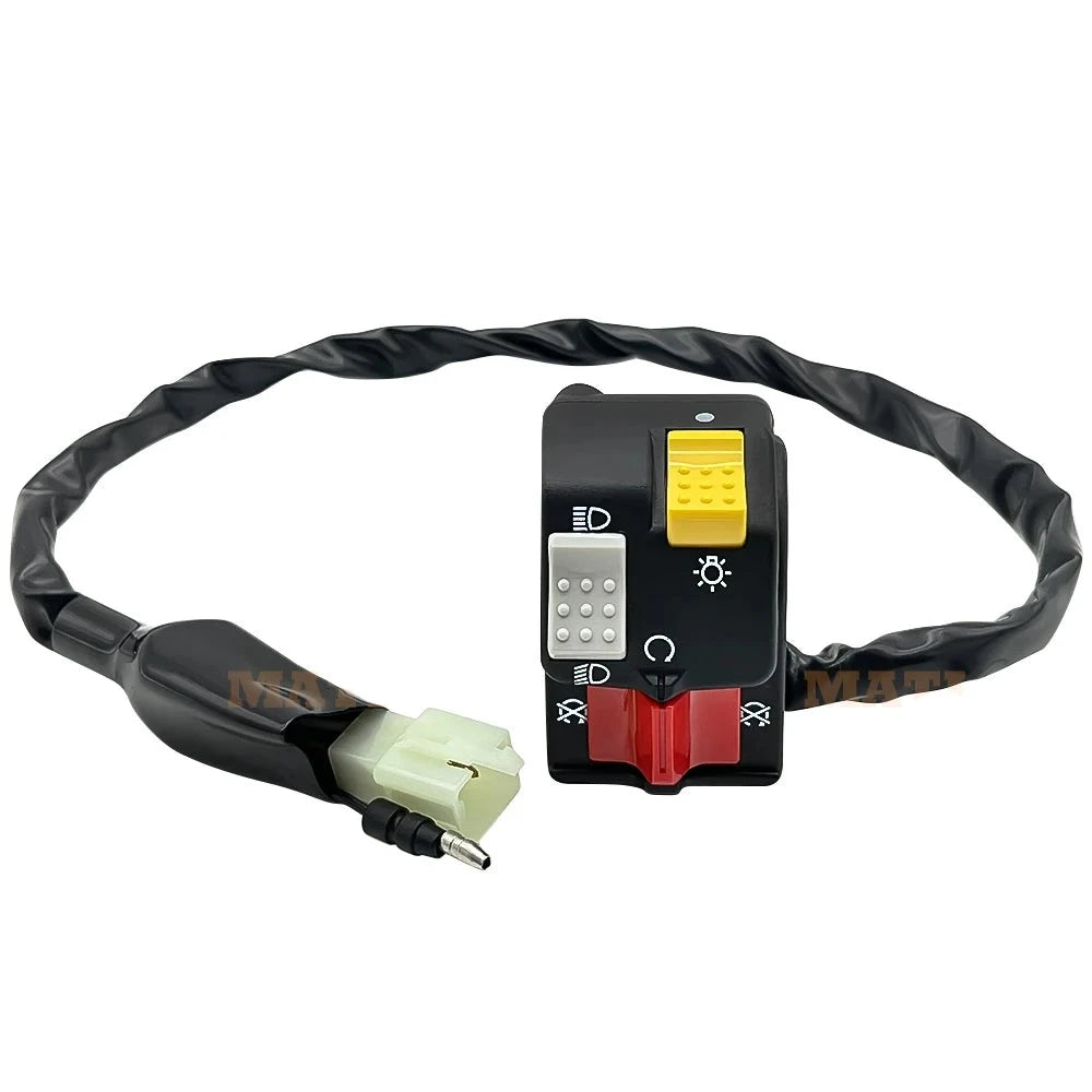 Handlebar Switch Kill Stop Headlight Button for Honda ATC200X 1983-1985 ATC250R 1983-1986 35200-HA2-673