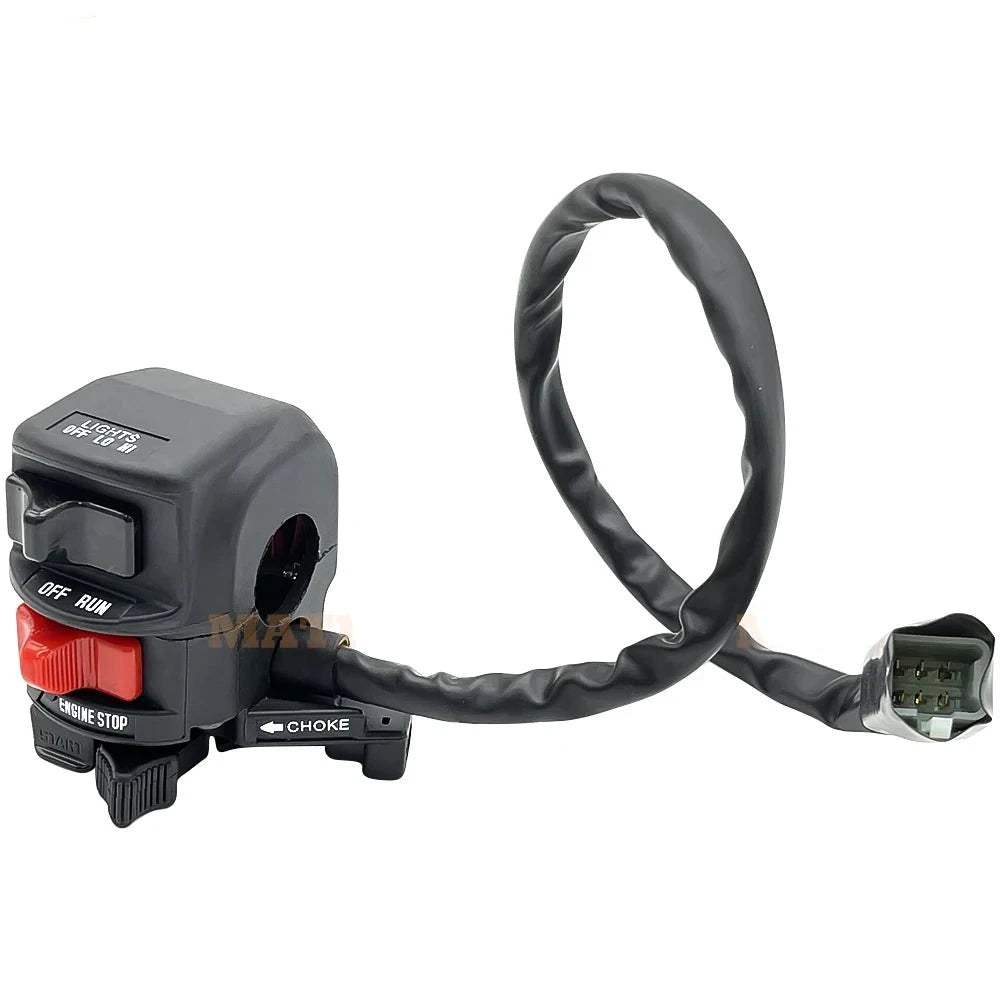 Handlebar Switch Start Kill Stop Headlight for Kawasaki Bayou Lakota Prairie 300 400 KLF300 KEF300 KLF400 KVF400 46091-1462
