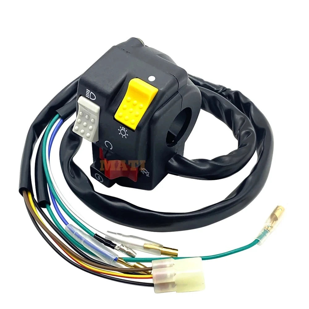 Handlebar Switch Start Stop Headlight for Honda ATV TRX250TM Fourtrax Recon Sportrax A AC 35020-HM8-000
