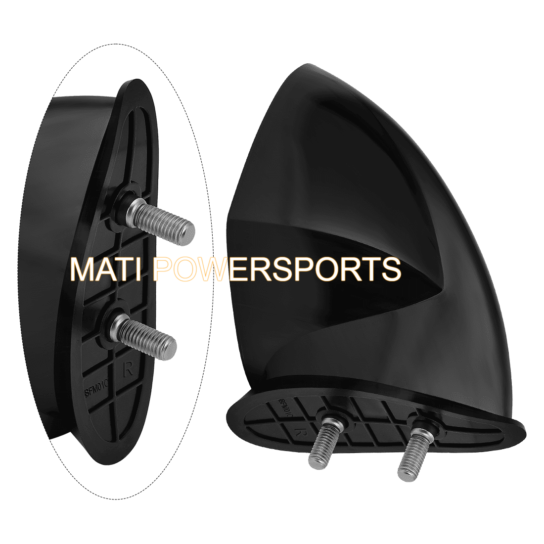 2 Side Mirror Set for Yamaha Waverunner FZR FZS GX1800 GX1800A 2009-2016