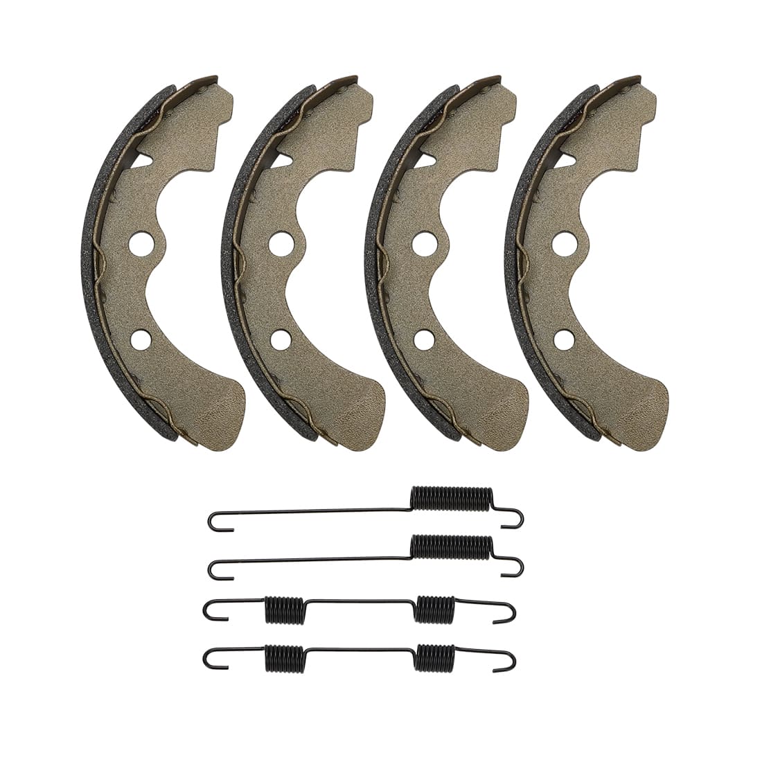 2Set Front Wheel Brake Drum Hub & Shoes For Sale Fit For Kawasaki Mule 4010 4000 3020 3010 3000 2510 KAF620 KAF950 41038-0034