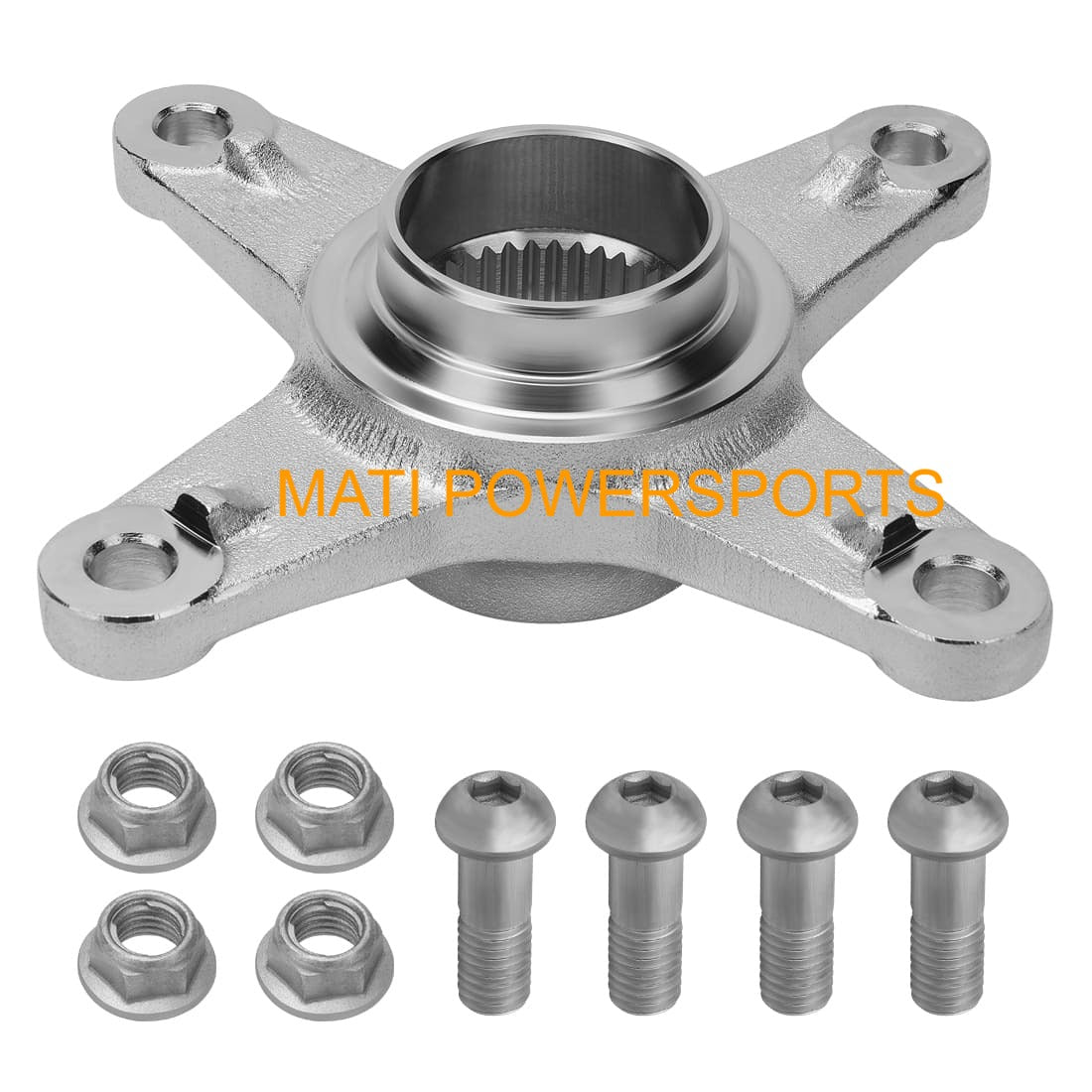 thumbnail image 2 of M MATI Rear Axle Sprocket Hub Collar Kit For Yamaha Warrior 350 YFM350X (1989-2004) – 10-Piece Set 2 of 6