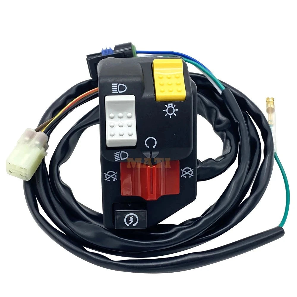 Left Handlebar Bar Switch Engine Headlight Start Light Switch For Honda Sportrax 250EX 2001-2005 35020-HN6-000