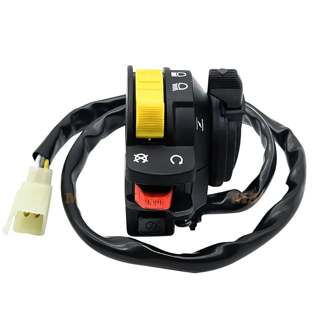 Left Handlebar Switch for Arctic Cat 250 300 400 500 Manual Transmission Bearcat 454 1998-2004 3509-017