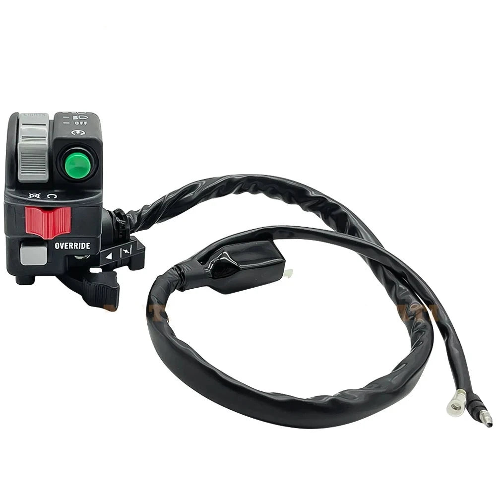Left Handlebar Switch For Kawasaki KVF300 KVF360 KVF400 KFX700 Prairie 300 360 400 46091-1848