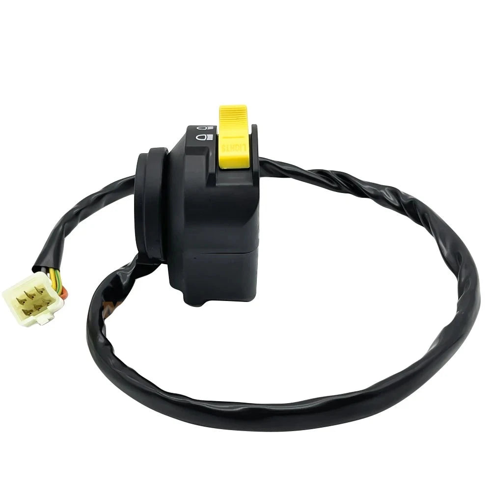 Left Handlebar Switch Start Stop Headlight for Arctic Cat ATV 400 500 700 Manual Transmission FIS/VP GREEN/ RED Diese 0409-083