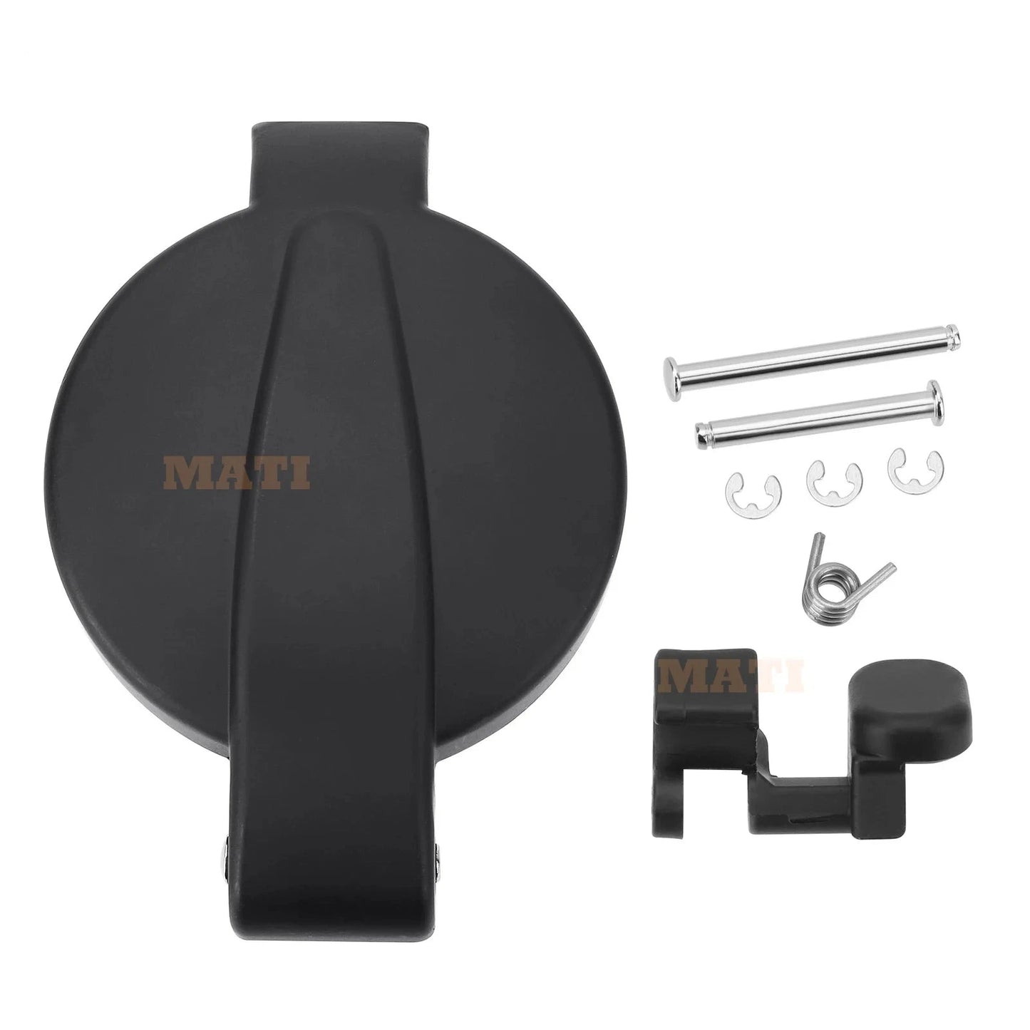 Fuel Cap Gas Cap Latch Kit Black for Honda CB200 CB350 CB360 CB400 CB450 CB500 CB550 CB750 CL200 CL350 CL360 CL450 SL350 17620-HR3-A20 17550-377-315