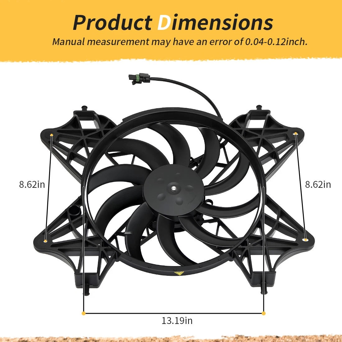 Radiator Fan-Assembly For Polaris RZR 900 1000 General 1000 2014-2025 2412447 2413207