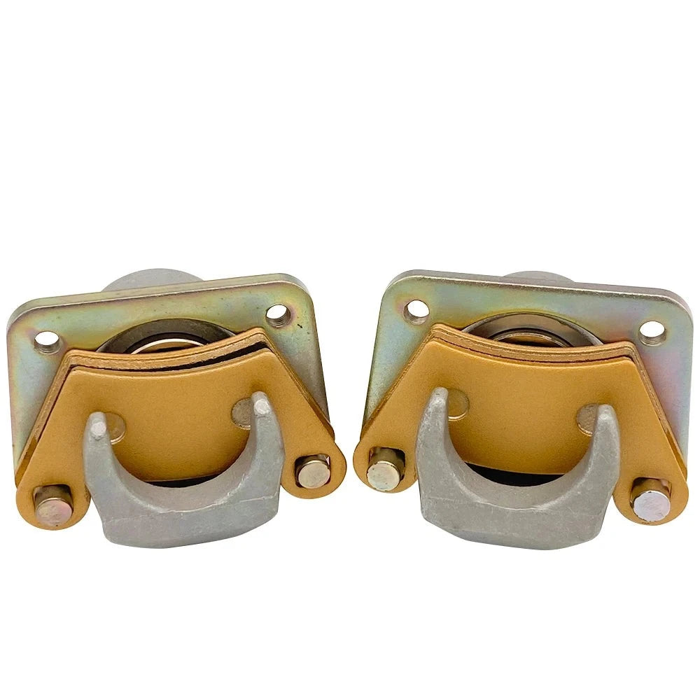 Rear Left & Right Brake Caliper Assembly with Pads for Polaris ATV Ranger 500 700 EV/LSV RZR 4 800 1911612 1911613