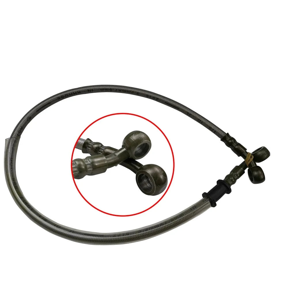 Rear Brake Caliper Master Cylinder Oil Hose Pipe with Pads for Honda CR 125R 250R CRF 250R/250X/450L/450R/450X