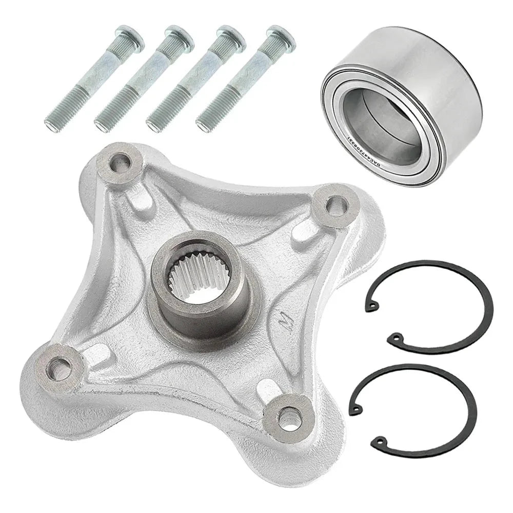 Rear Wheel Hub & Studs & Bearing for Polaris Sportsman 550 850 1000 Scrambler 850 1000 2009-2024 OEM: 5136946 3514699 7518671