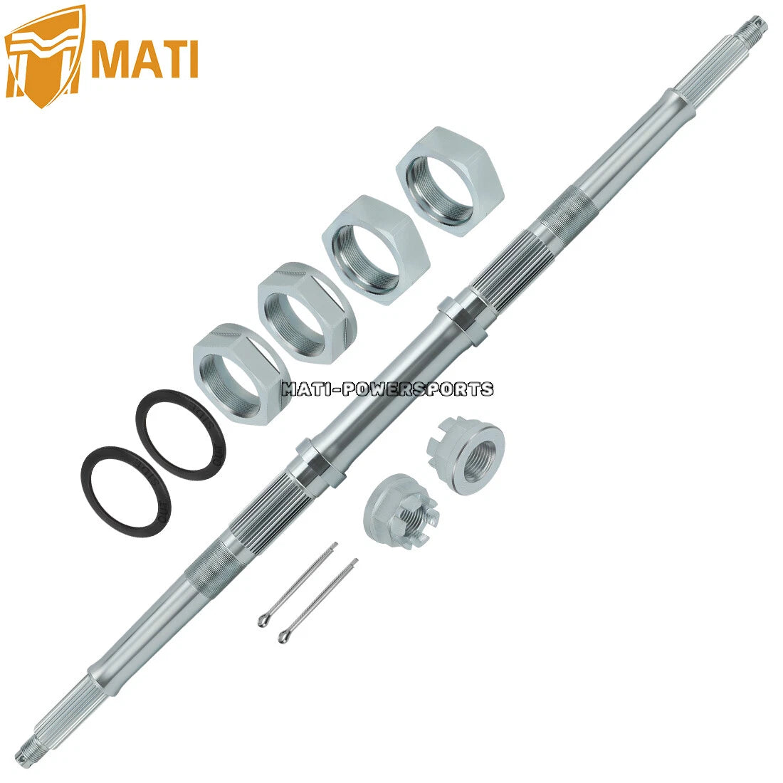 Hinterrad Achse Welle & Mutter Kit Für Honda FourTrax TRX300 TRX300FW 90308-HM5-930 90481-HC4-000
